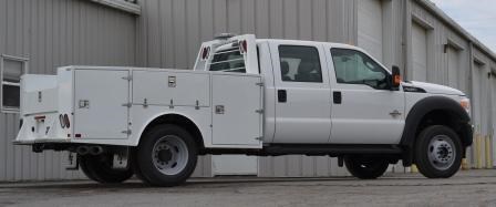 Aluminum Utility Truck Body Ford