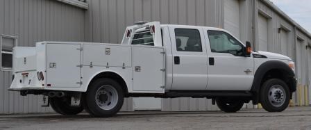 Aluminum Flatbed Hauler Truck Body Ford