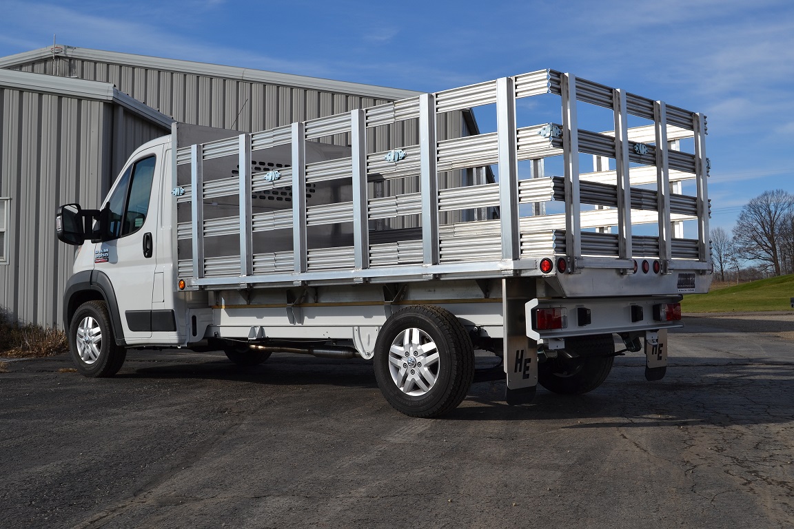 Aluminum Flatbed Truck Body Hughes Equipment Mt Vernon